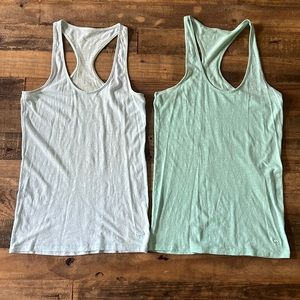 Mint Racerback Tanks